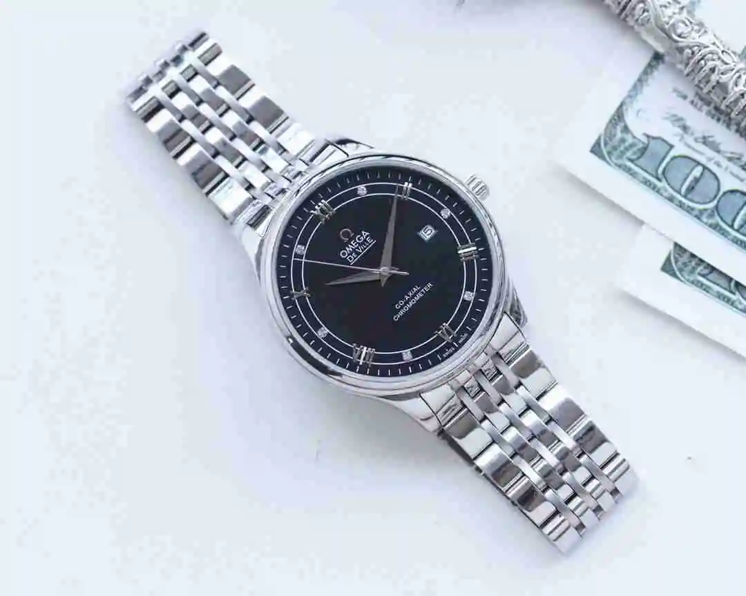 General Watches Omega Watch Men's Watch Paired with Original Fully Automatic Mechanical Movement Top Grade 316 Precision Steel Case with Mineral Super Strong Mirror Diameter 42mm KK03750 view 7