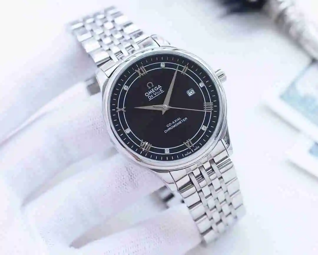General Watches Omega Watch Men's Watch Paired with Original Fully Automatic Mechanical Movement Top Grade 316 Precision Steel Case with Mineral Super Strong Mirror Diameter 42mm KK03750 view 8