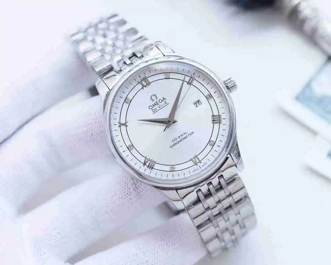 General Watches Omega Watch Men's Watch Paired with Original Fully Automatic Mechanical Movement Top Grade 316 Precision Steel Case with Mineral Super Strong Mirror Diameter 42mm KK03750 view 9