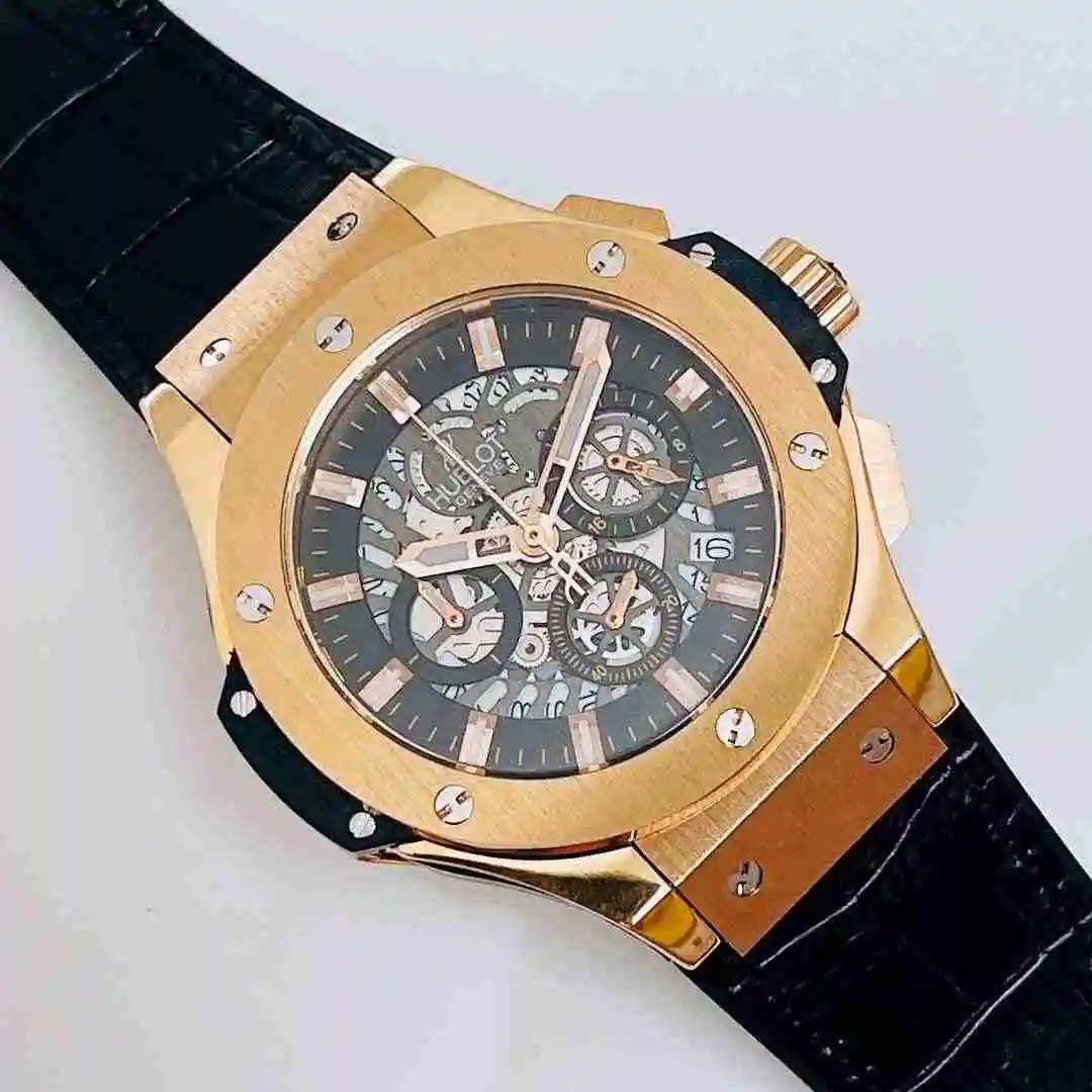 General Watches HUBLOT UBO Watch Men's Watch Paired with Original Fully Automatic Mechanical Movement Top Grade 316 Precision Steel Case with Mineral Super Strong Mirror Diameter 47mm KK04050 view 9