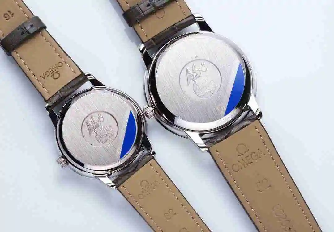General Watches Omega Watch Couple Watch Paired with Original Fully Automatic Mechanical Movement Top Grade 316 Precision Steel Case with Mineral Super Strong Mirror Diameter Male 40mm Female 33mm KK05400 1 view 2