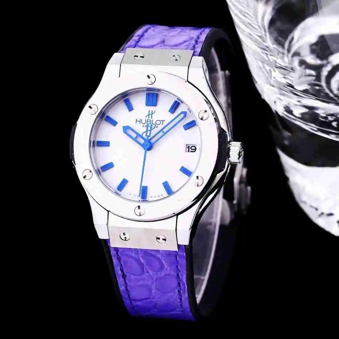 General Watches Hublot Yubo Watch Women's Watch Paired with Original Fully Automatic Mechanical Movement Top Grade 316 Precision Steel Case with Mineral Super Strong Mirror Diameter 40mm KK03350 2 view 3