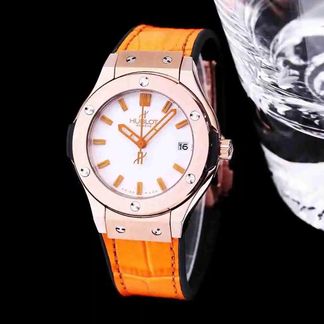 General Watches Hublot Yubo Watch Women's Watch Paired with Original Fully Automatic Mechanical Movement Top Grade 316 Precision Steel Case with Mineral Super Strong Mirror Diameter 40mm KK03350 2 view 4