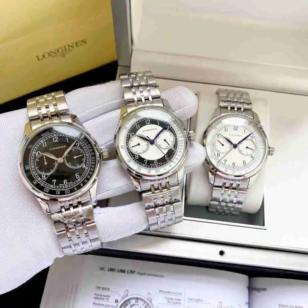 General Watches Longines Watch Men's Watch Paired with Original Fully Automatic Mechanical Movement Top Grade 316 Precision Steel Case with Mineral Super Strong Mirror Diameter 40mm KK05050 1 view 3