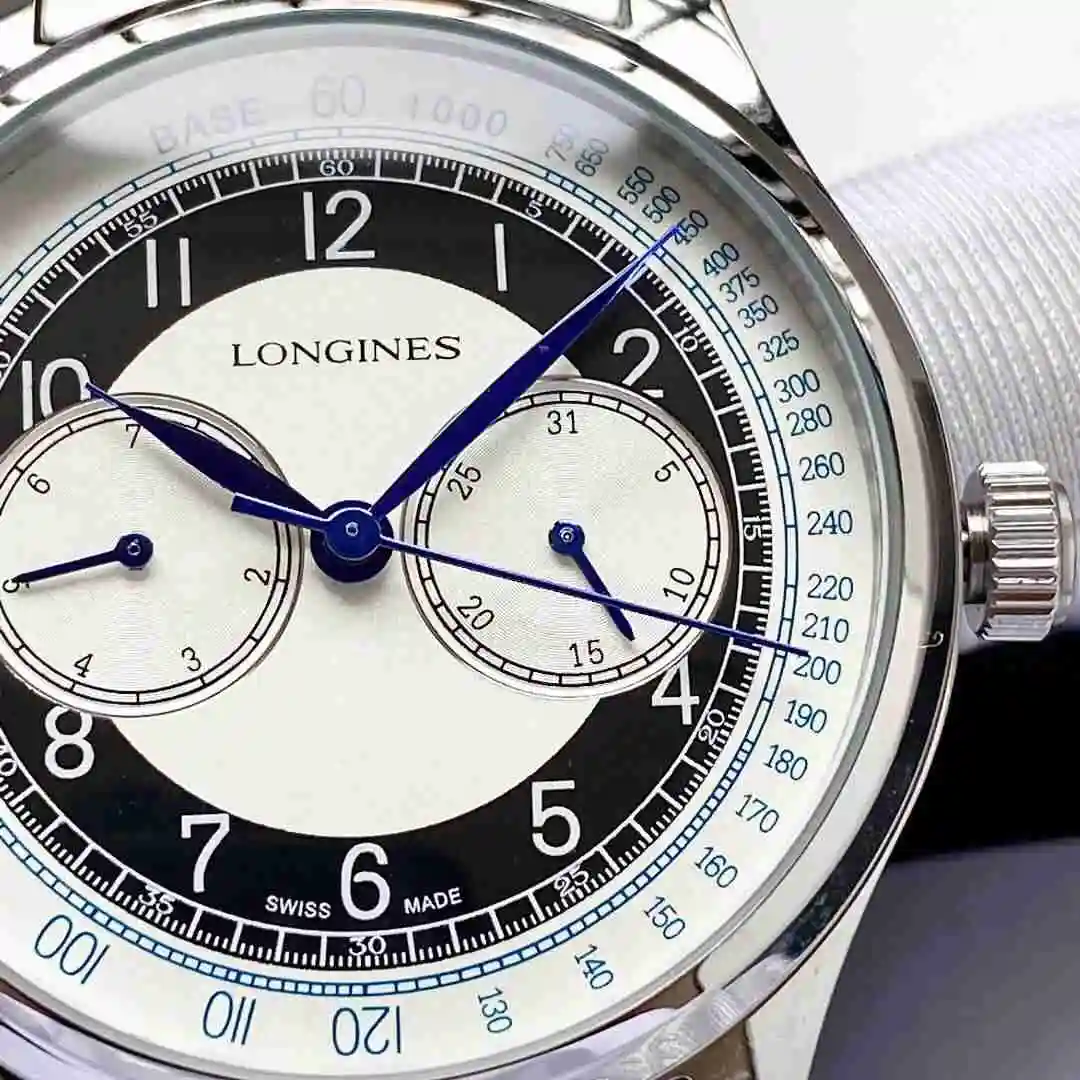 General Watches Longines Watch Men's Watch Paired with Original Fully Automatic Mechanical Movement Top Grade 316 Precision Steel Case with Mineral Super Strong Mirror Diameter 40mm KK05050 1 view 4