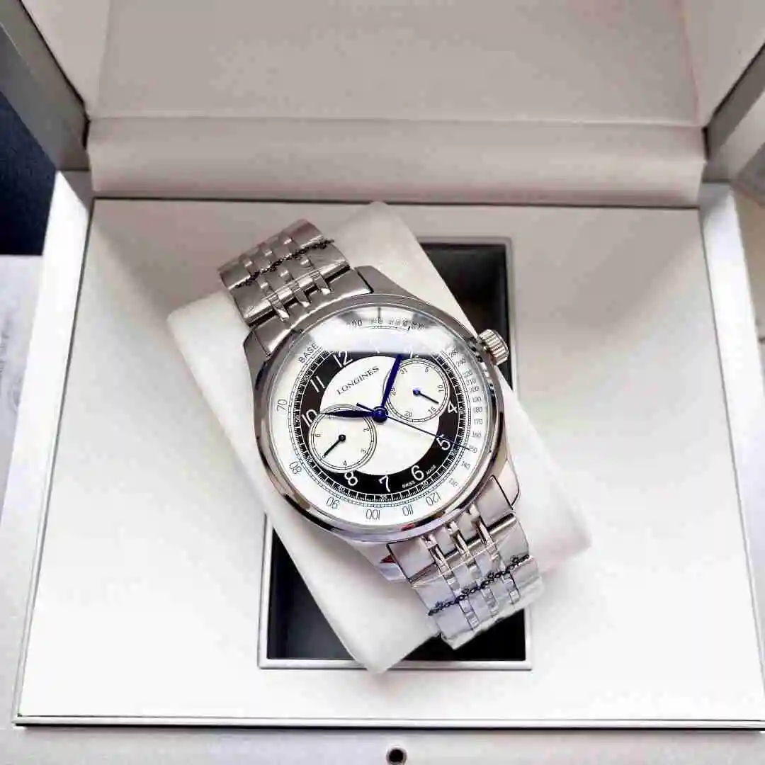 General Watches Longines Watch Men's Watch Paired with Original Fully Automatic Mechanical Movement Top Grade 316 Precision Steel Case with Mineral Super Strong Mirror Diameter 40mm KK05050 1 view 6