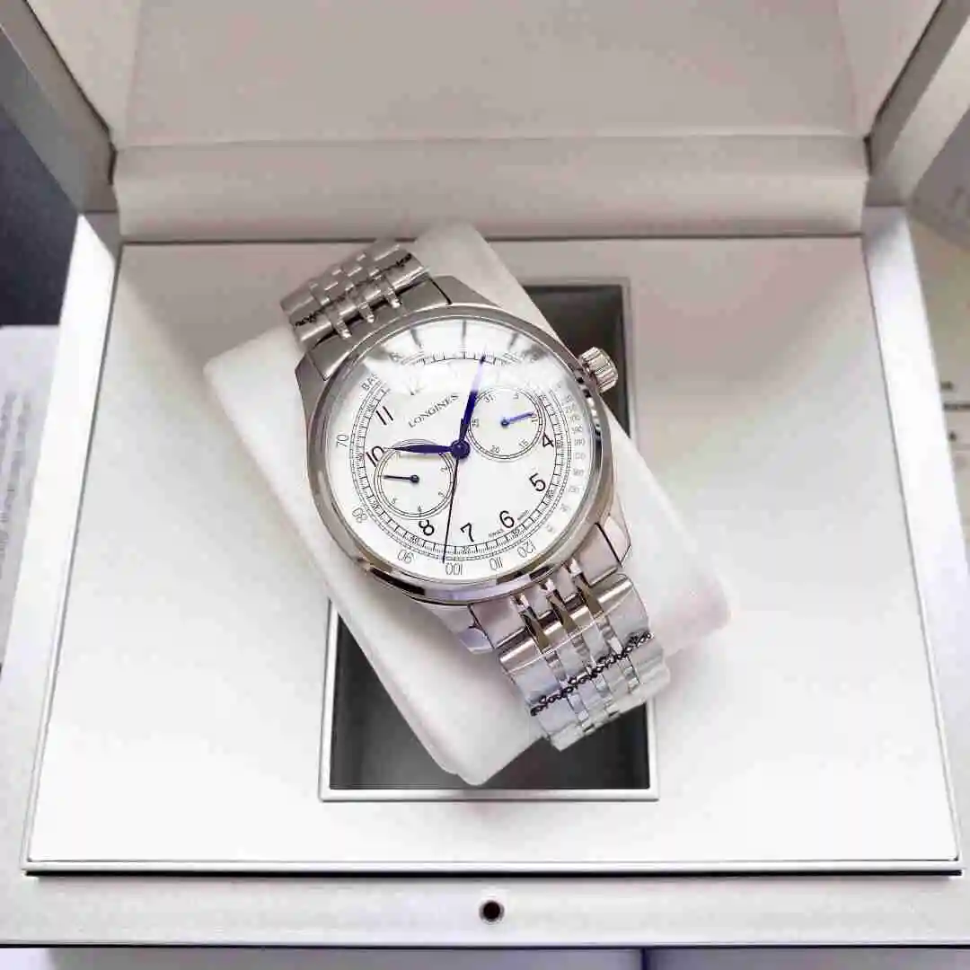 General Watches Longines Watch Men's Watch Paired with Original Fully Automatic Mechanical Movement Top Grade 316 Precision Steel Case with Mineral Super Strong Mirror Diameter 40mm KK05050 1 view 7