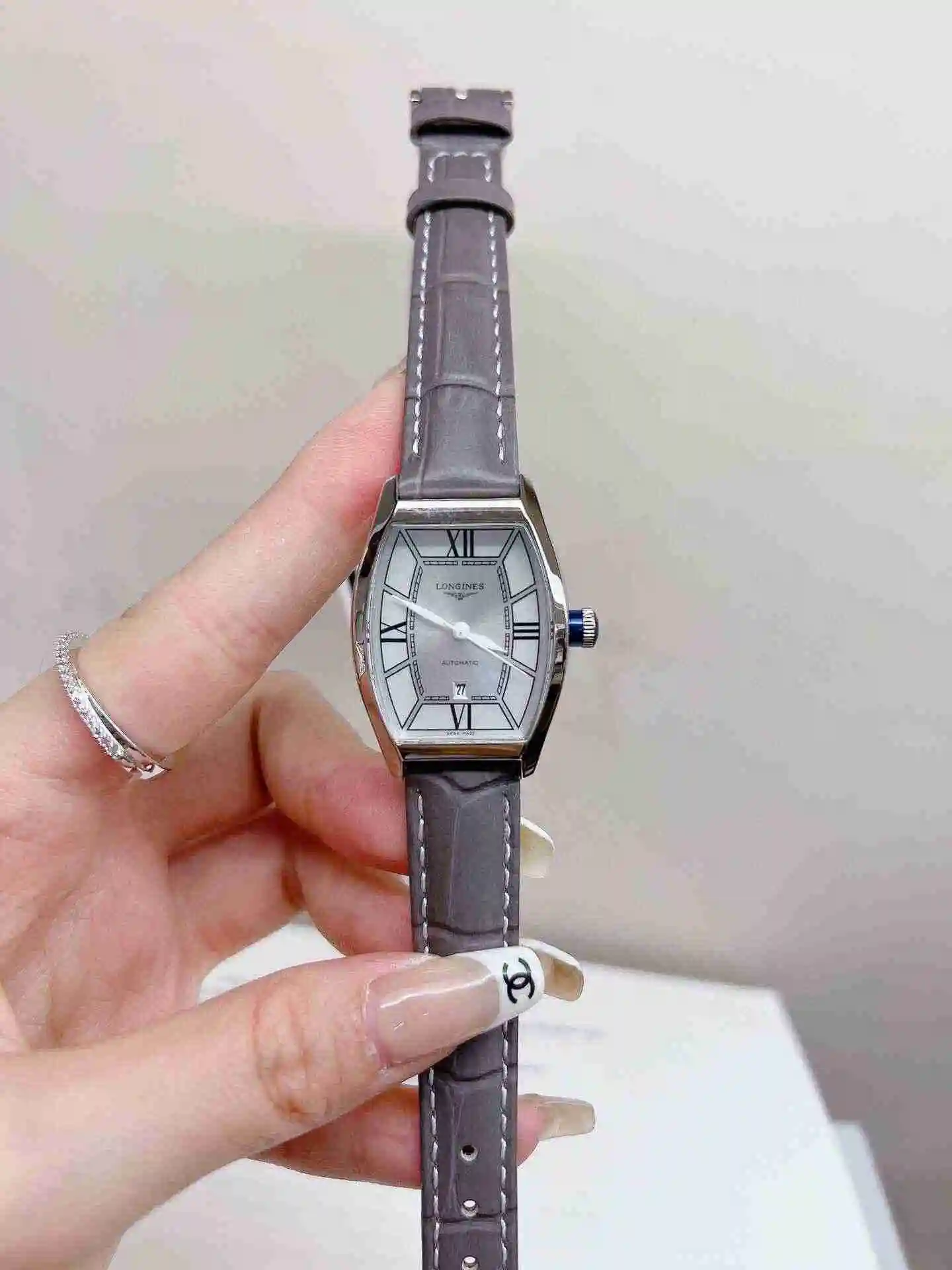 General Watches Longines watch for women with original fully automatic mechanical movement, top grade 316 precision steel case with mineral super strong mirror diameter of 26mm KK02450 1 view 7