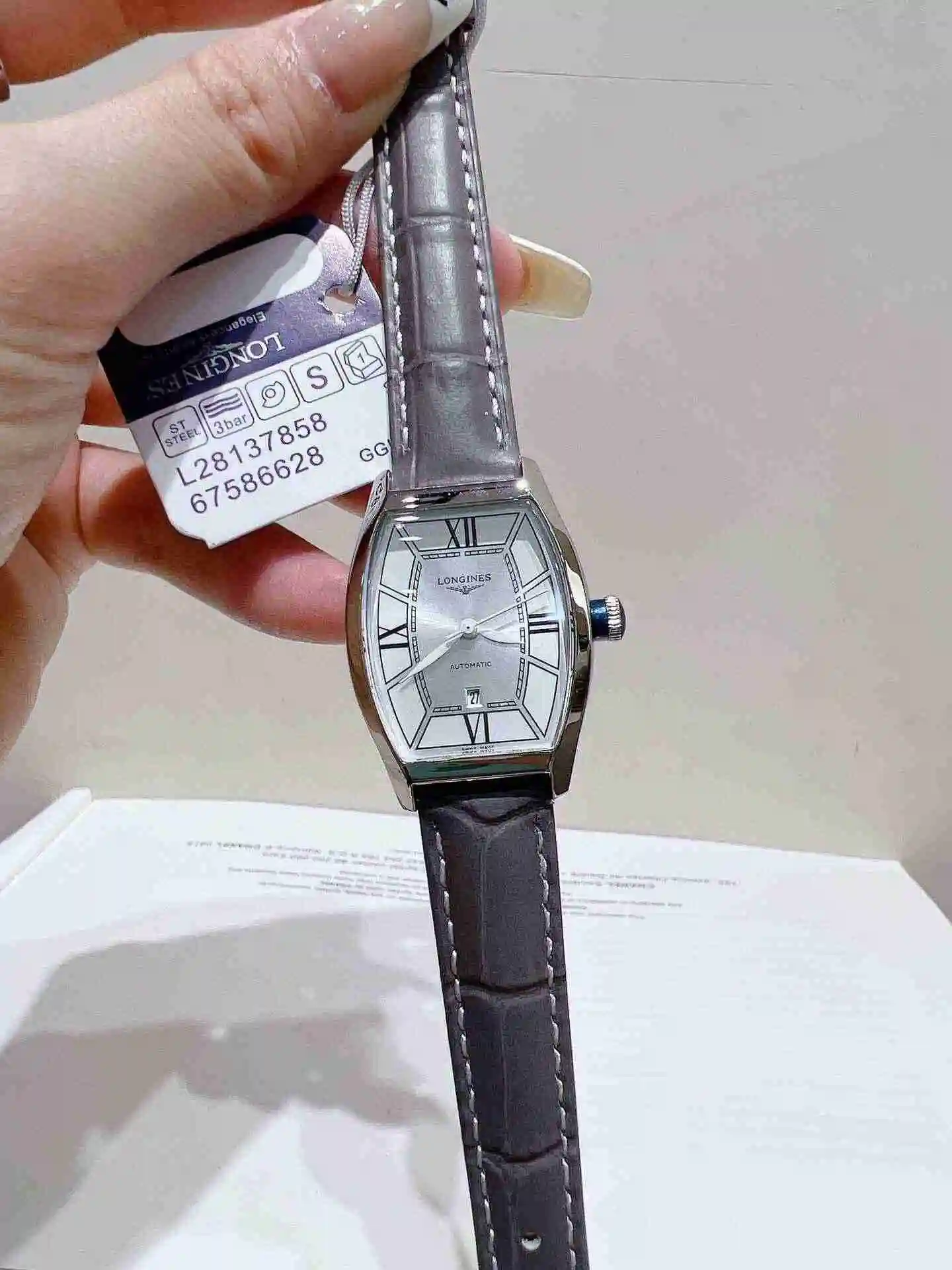 General Watches Longines watch for women with original fully automatic mechanical movement, top grade 316 precision steel case with mineral super strong mirror diameter of 26mm KK02450 1 view 8