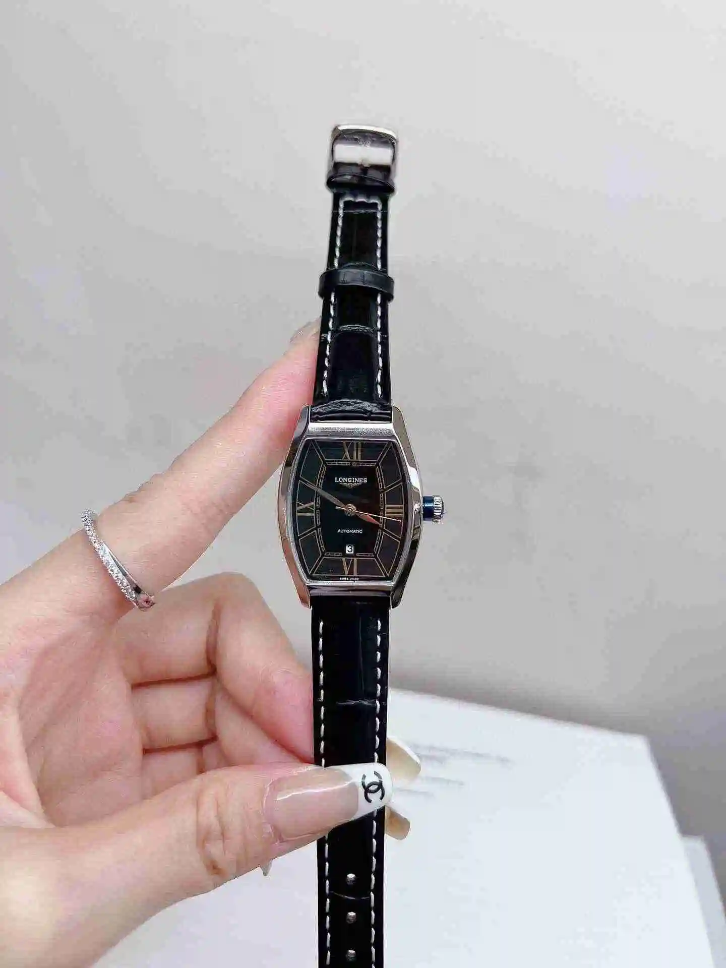 General Watches Longines watch for women with original fully automatic mechanical movement, top grade 316 precision steel case with mineral super strong mirror diameter of 26mm KK02450 1 view 9