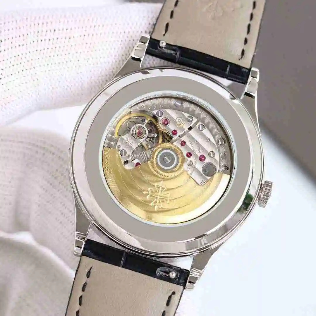 General Watches Patek Philippe Watch Men's Watch Paired with Original Fully Automatic Mechanical Movement Top Grade 316 Precision Steel Case Case with Mineral Super Strong Mirror Diameter 39mm kk012500 view 3