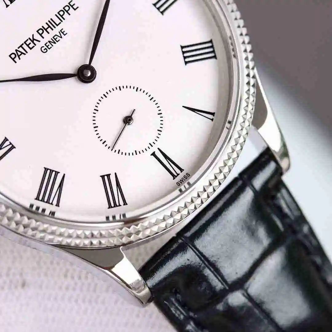 General Watches Patek Philippe Watch Men's Watch Paired with Original Fully Automatic Mechanical Movement Top Grade 316 Precision Steel Case Case with Mineral Super Strong Mirror Diameter 39mm kk012500 view 5