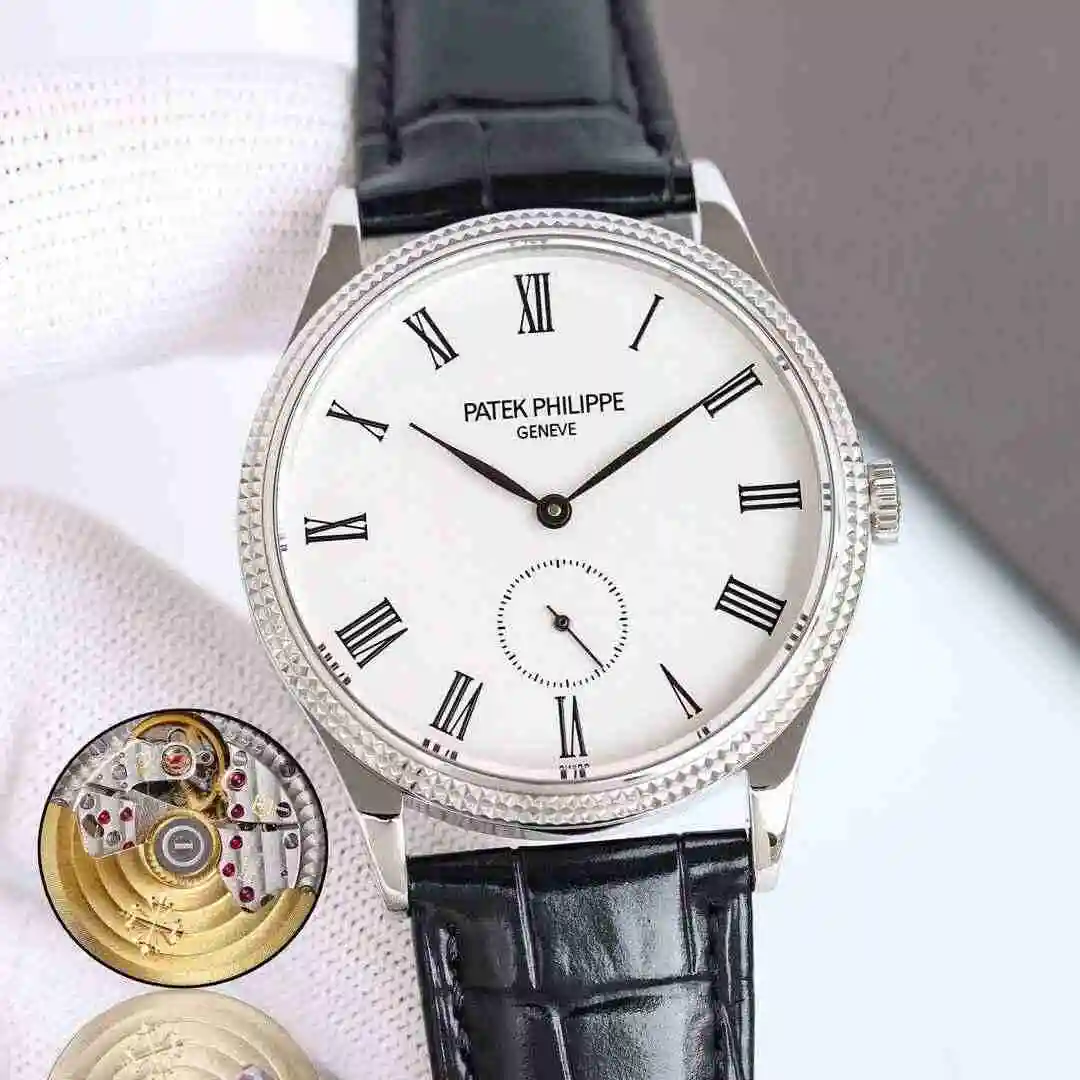 General Watches Patek Philippe Watch Men's Watch Paired with Original Fully Automatic Mechanical Movement Top Grade 316 Precision Steel Case Case with Mineral Super Strong Mirror Diameter 39mm kk012500 view 8