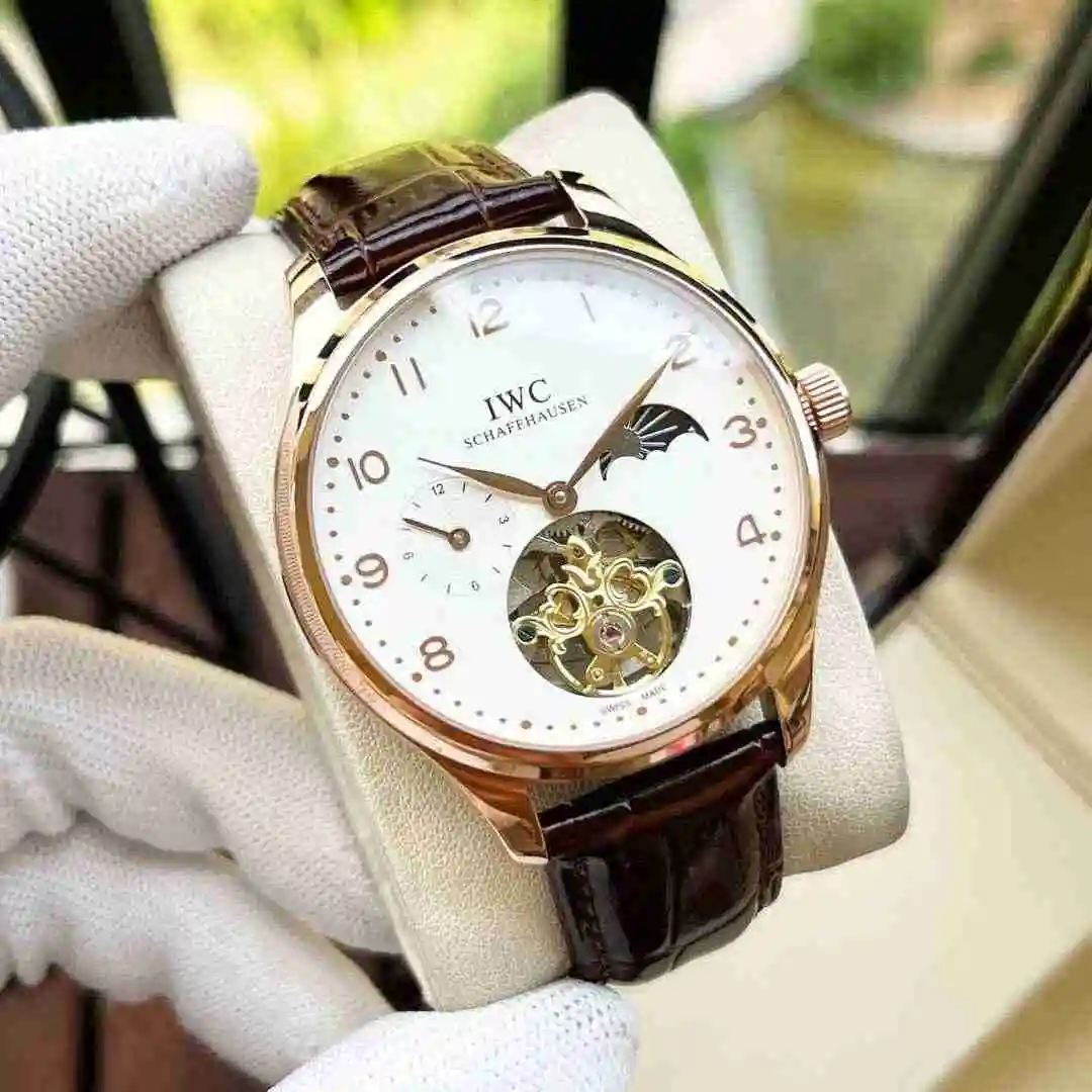 General Watches IWC Wanguo Watch Men's Watch Paired with Original Fully Automatic Mechanical Movement Top Grade 316 Precision Steel Case with Mineral Super Strong Mirror Diameter 42mm KK05250 1 view 7