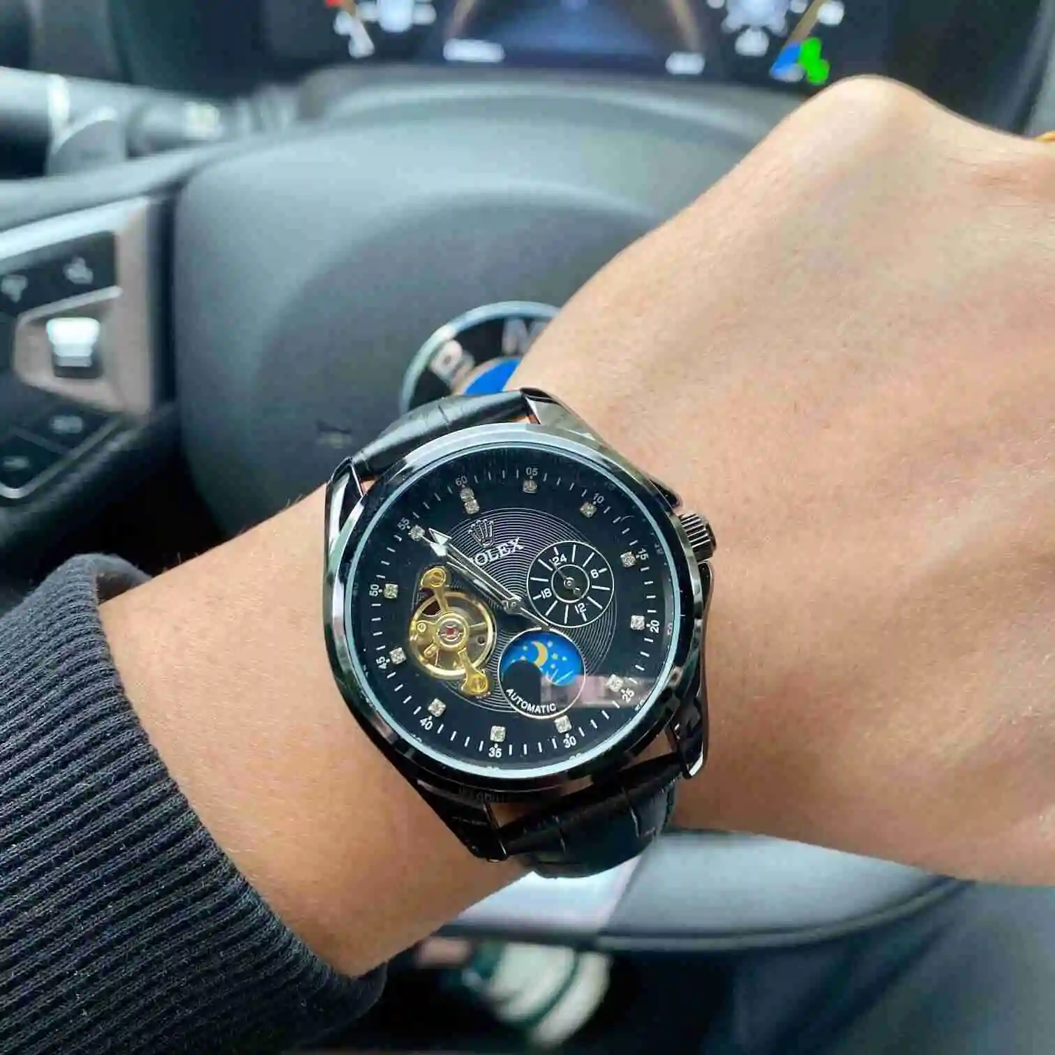 General Watches Rolex Watch Men's Watch Paired with Original Fully Automatic Mechanical Movement Top Grade 316 Precision Steel Case with Mineral Super Strong Mirror Diameter 42mm KK03850 1 view 3