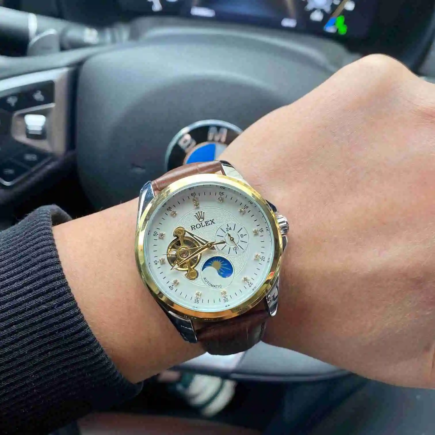 General Watches Rolex Watch Men's Watch Paired with Original Fully Automatic Mechanical Movement Top Grade 316 Precision Steel Case with Mineral Super Strong Mirror Diameter 42mm KK03850 1 view 4