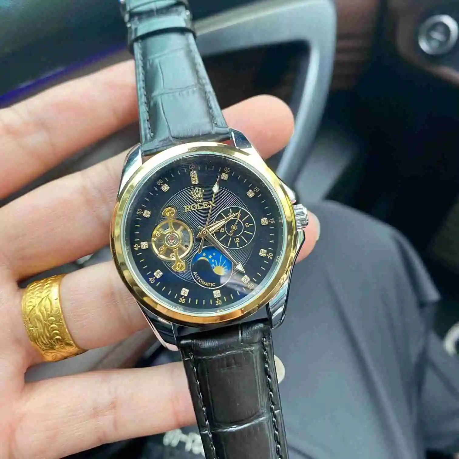 General Watches Rolex Watch Men's Watch Paired with Original Fully Automatic Mechanical Movement Top Grade 316 Precision Steel Case with Mineral Super Strong Mirror Diameter 42mm KK03850 1 view 6