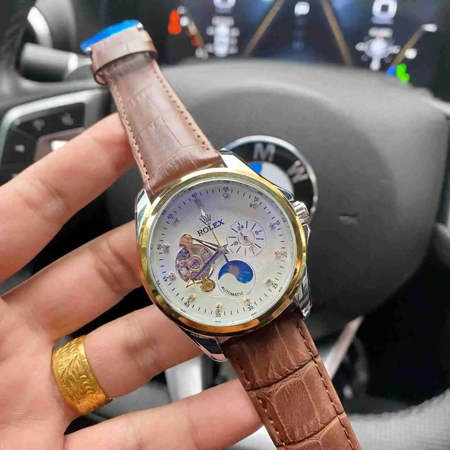 General Watches Rolex Watch Men's Watch Paired with Original Fully Automatic Mechanical Movement Top Grade 316 Precision Steel Case with Mineral Super Strong Mirror Diameter 42mm KK03850 1 view 7