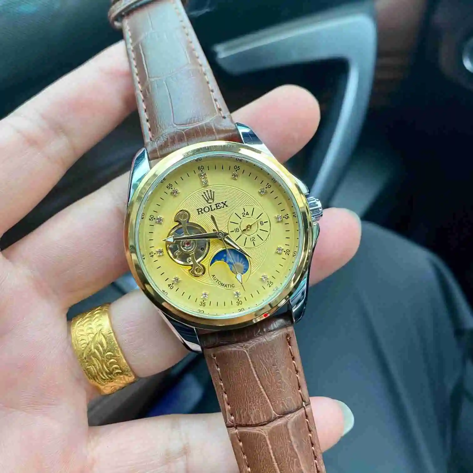 General Watches Rolex Watch Men's Watch Paired with Original Fully Automatic Mechanical Movement Top Grade 316 Precision Steel Case with Mineral Super Strong Mirror Diameter 42mm KK03850 1 view 8