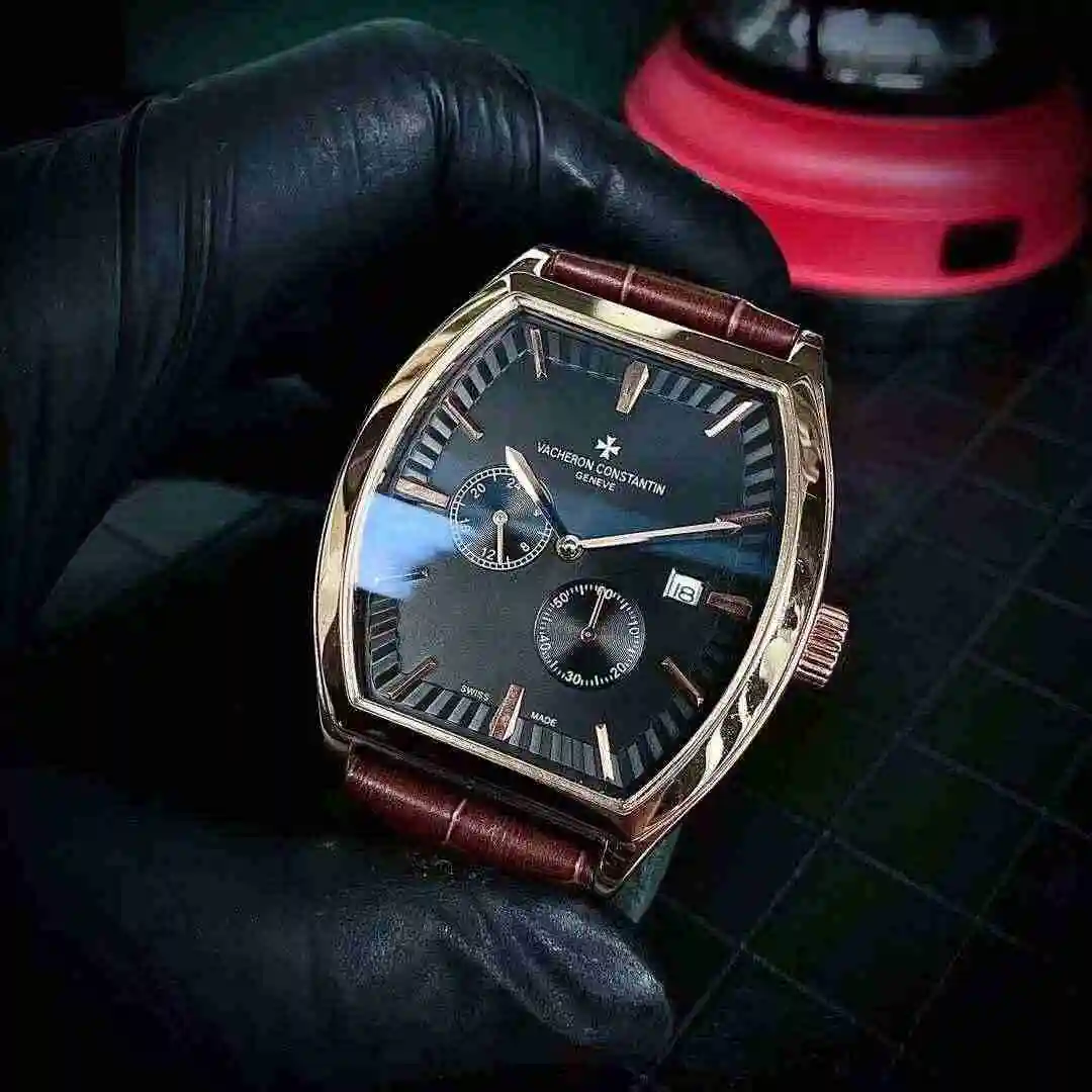 General Watches Vacheron Constantin Jiangshi Danton Watch Men's Watch Paired with Original Fully Automatic Mechanical Movement, Top Grade 316 Precision Steel Case with Mineral Super Strong Mirror Diameter 43mm KK04650 1 view 5