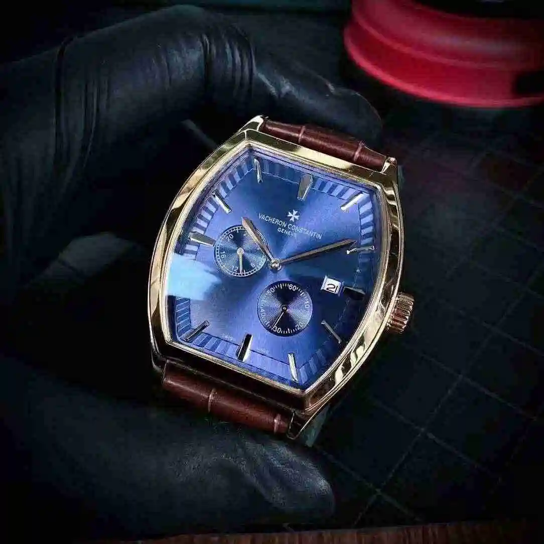 General Watches Vacheron Constantin Jiangshi Danton Watch Men's Watch Paired with Original Fully Automatic Mechanical Movement, Top Grade 316 Precision Steel Case with Mineral Super Strong Mirror Diameter 43mm KK04650 1 view 6