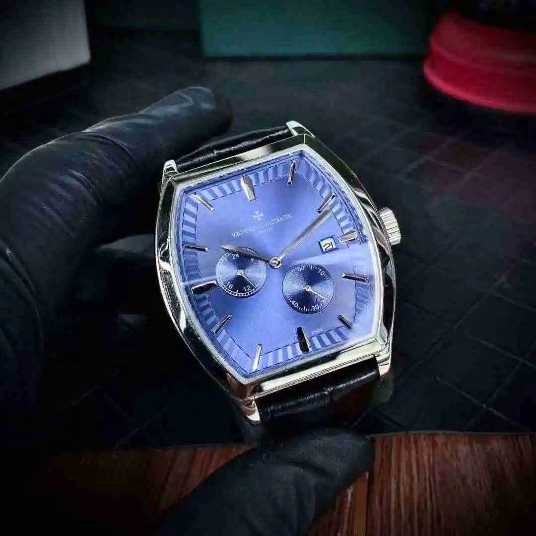 General Watches Vacheron Constantin Jiangshi Danton Watch Men's Watch Paired with Original Fully Automatic Mechanical Movement, Top Grade 316 Precision Steel Case with Mineral Super Strong Mirror Diameter 43mm KK04650 1 view 9