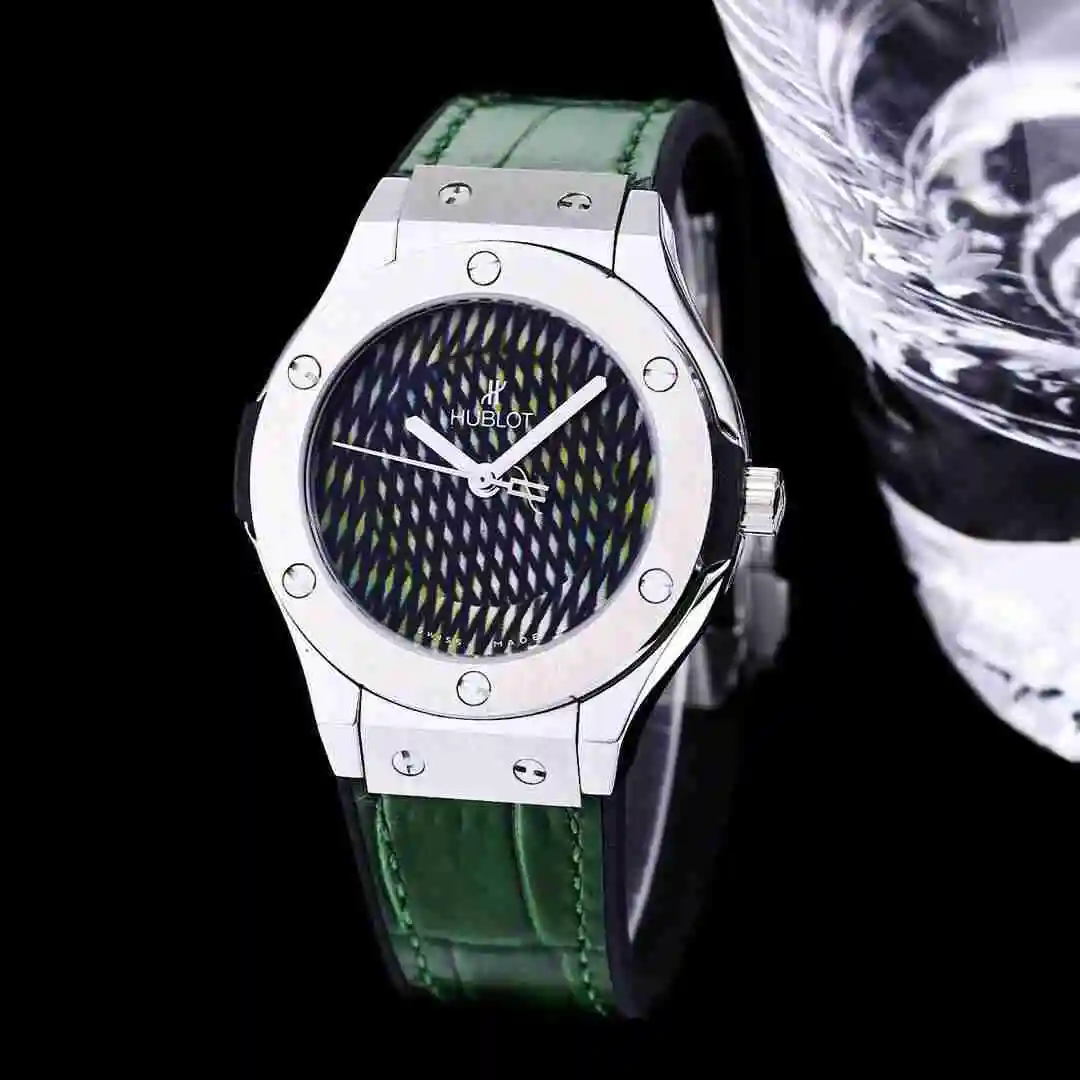 General Watches Hublot Yubo Watch Women's Watch Paired with Original Fully Automatic Mechanical Movement Top Grade 316 Precision Steel Case with Mineral Super Strong Mirror Diameter 40mm KK03350 5 view 8