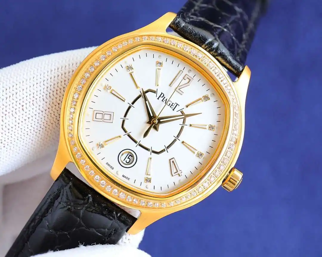 General Watches Piaget Earl White 1000 Gold 1050 Watch view 8