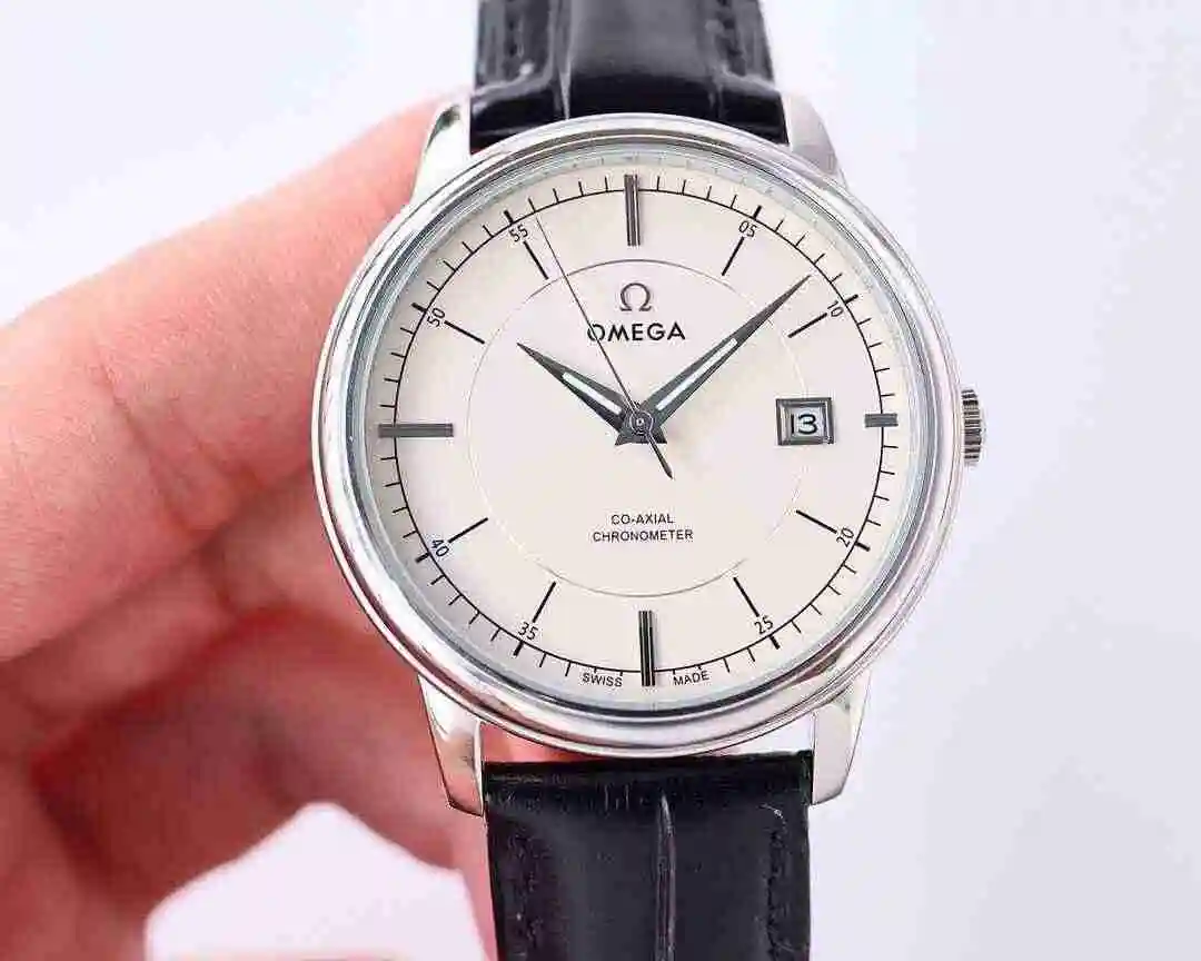 General Watches Omega Watch Men's Watch Paired with Original Fully Automatic Mechanical Movement Top Grade 316 Precision Steel Case with Mineral Super Strong Mirror Diameter 40mm kk07500 7 view 6