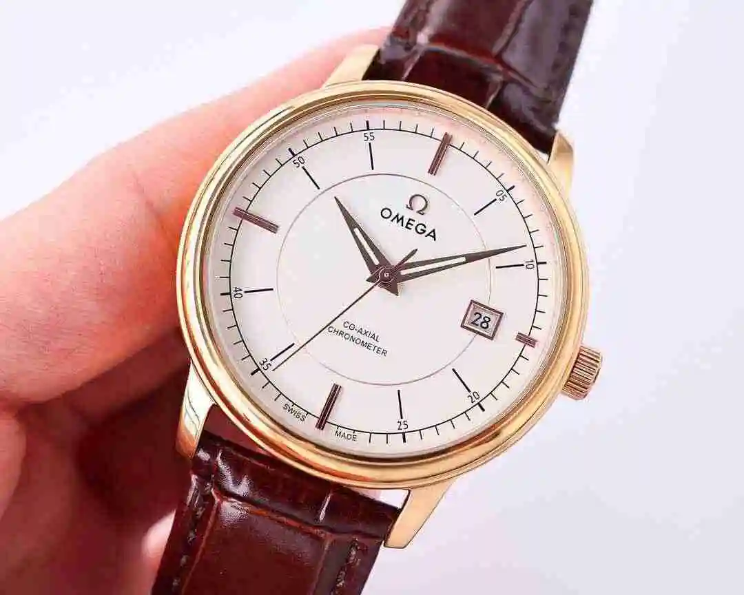 General Watches Omega Watch Men's Watch Paired with Original Fully Automatic Mechanical Movement Top Grade 316 Precision Steel Case with Mineral Super Strong Mirror Diameter 40mm kk07500 7 view 8