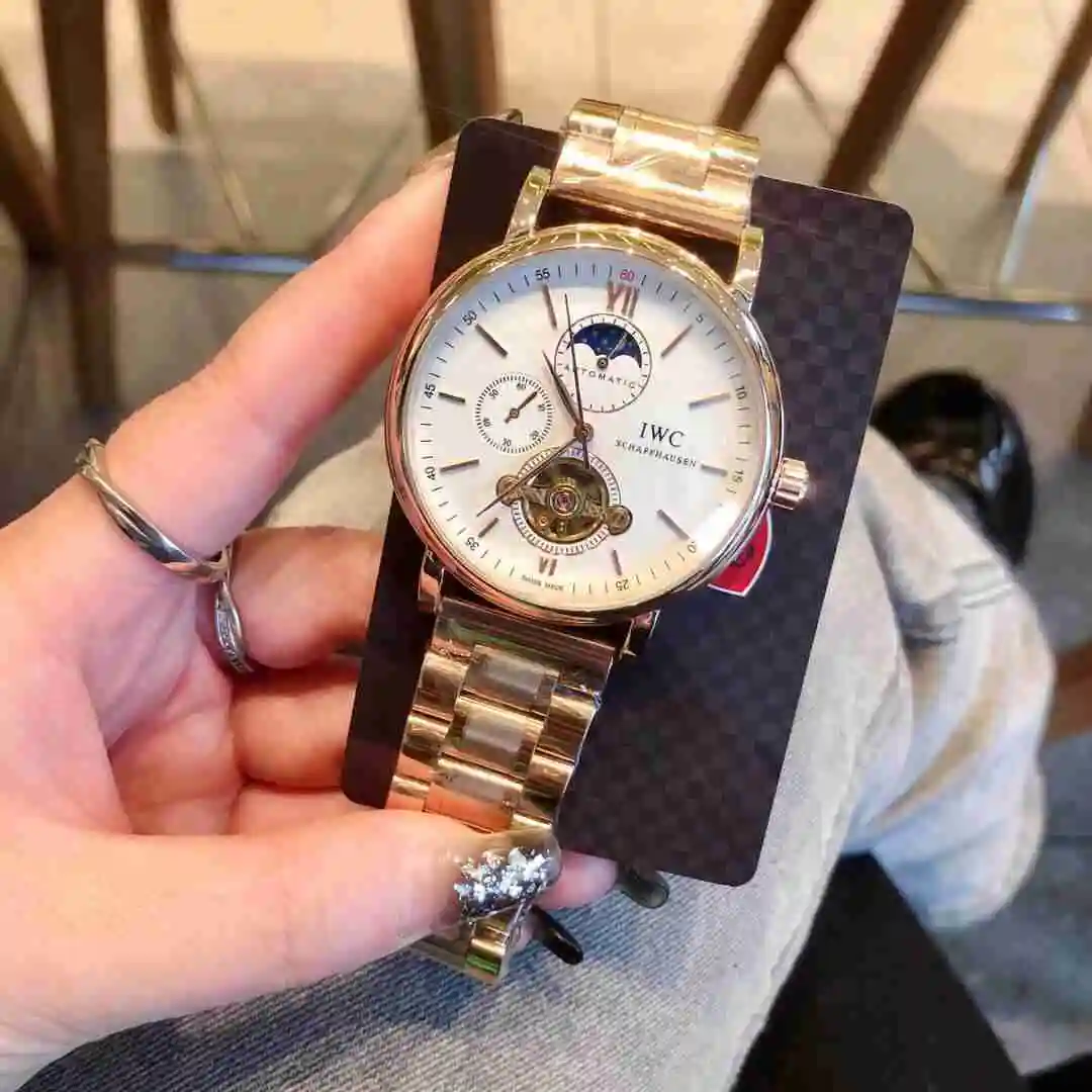 General Watches IWC Wanguo Watch Men's Watch Paired with Original Fully Automatic Mechanical Movement Top Grade 316 Precision Steel Case with Mineral Super Strong Mirror Diameter 42mm KK03750 1 view 7