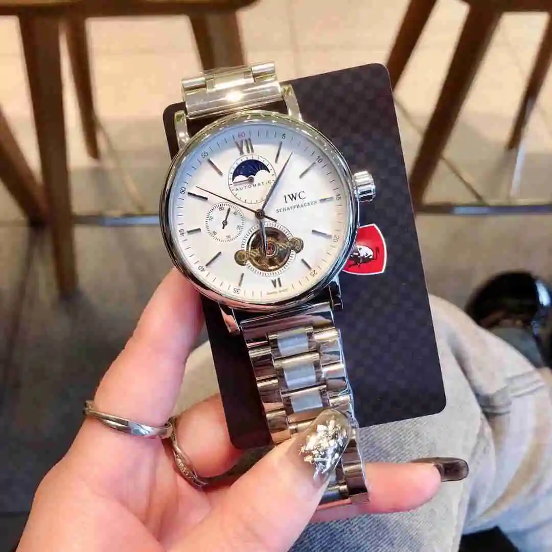 General Watches IWC Wanguo Watch Men's Watch Paired with Original Fully Automatic Mechanical Movement Top Grade 316 Precision Steel Case with Mineral Super Strong Mirror Diameter 42mm KK03750 1 view 9