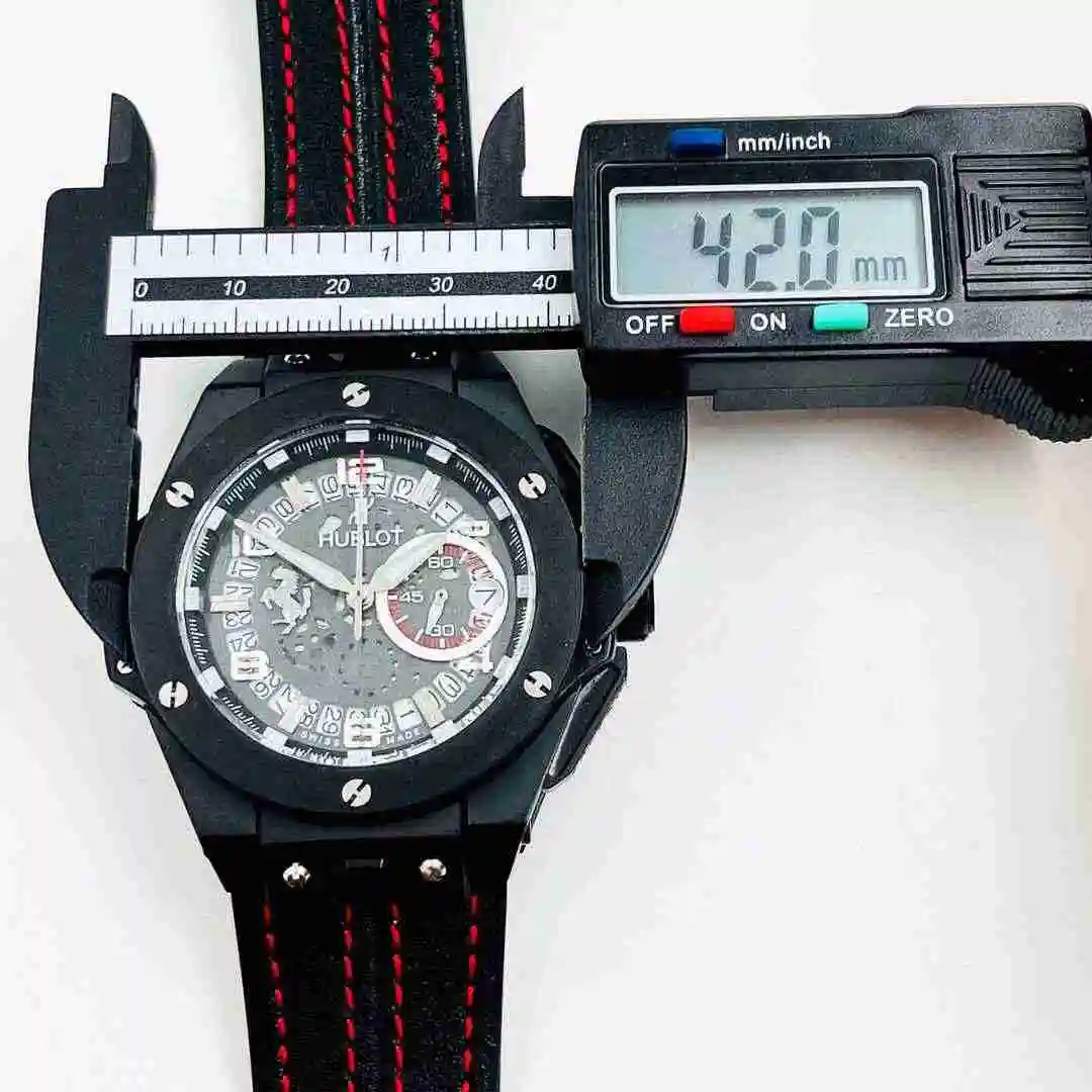 General Watches HUBLOT UBO Watch Men's Watch Paired with Original Fully Automatic Mechanical Movement Top Grade 316 Precision Steel Case with Mineral Super Strong Mirror Diameter 42mm KK05150 view 7