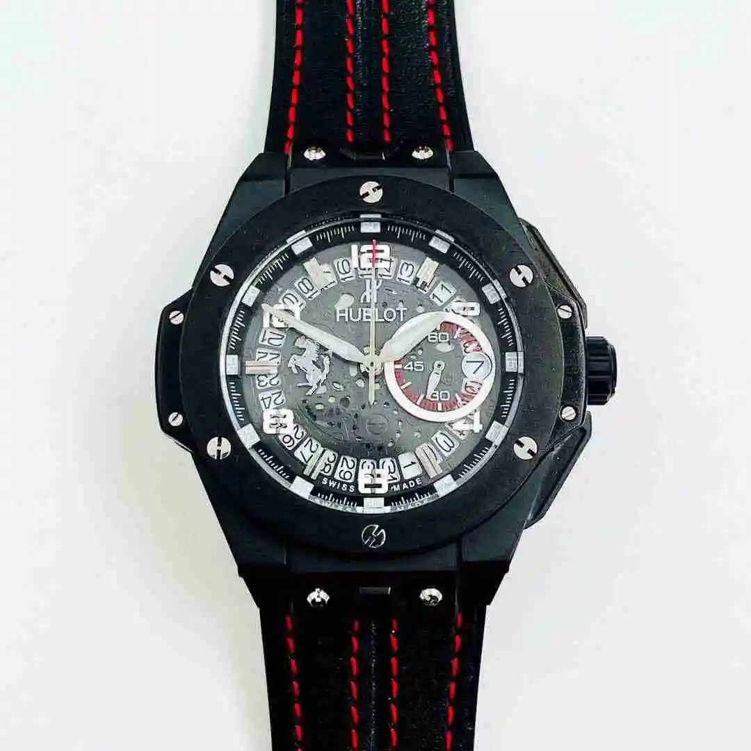 General Watches HUBLOT UBO Watch Men's Watch Paired with Original Fully Automatic Mechanical Movement Top Grade 316 Precision Steel Case with Mineral Super Strong Mirror Diameter 42mm KK05150 view 8