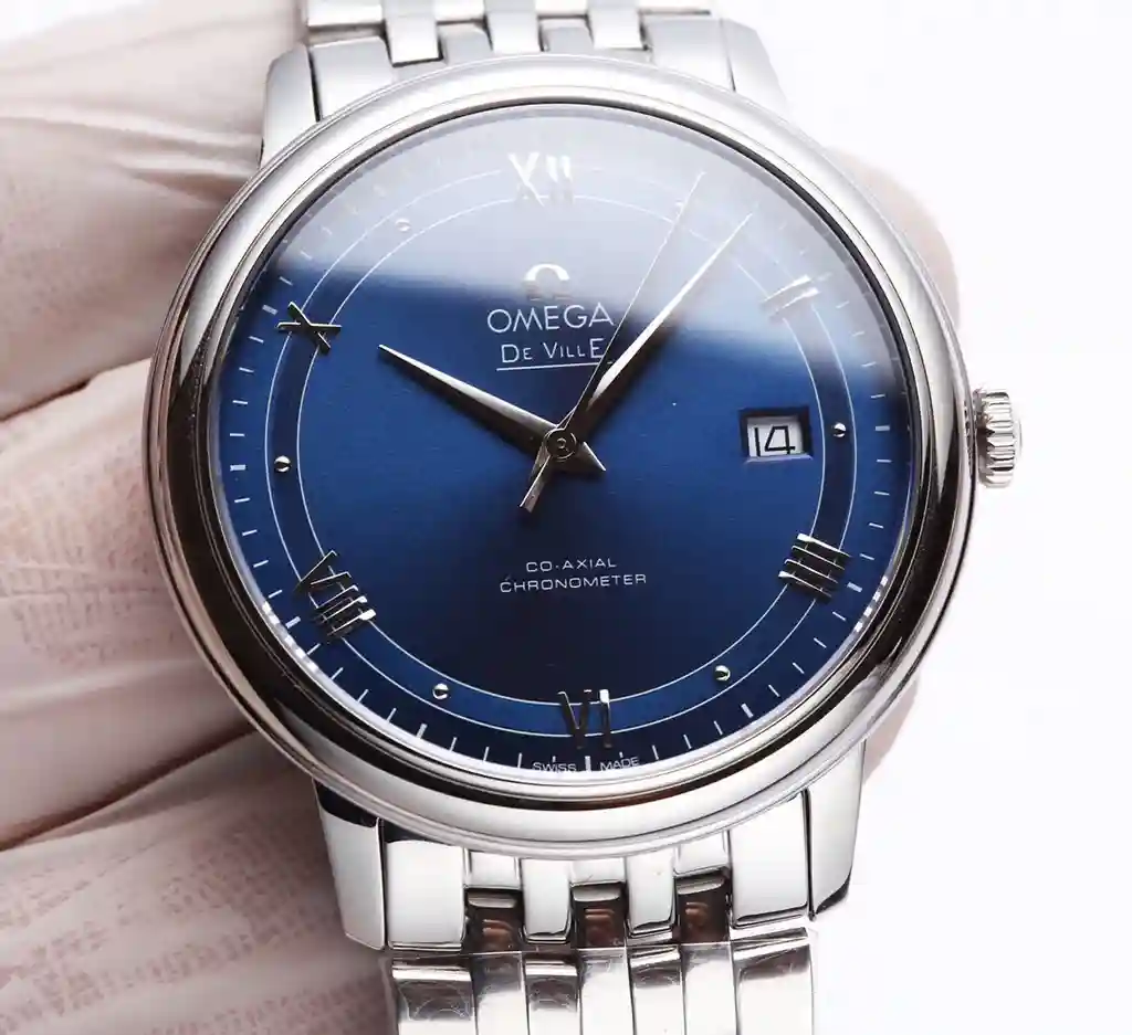 General Watches Omega Ou@mega watch men's watch with original fully automatic mechanical movement top 316 stainless steel case strap mineral super mirror diameter 40mm KK05350 1 view 5