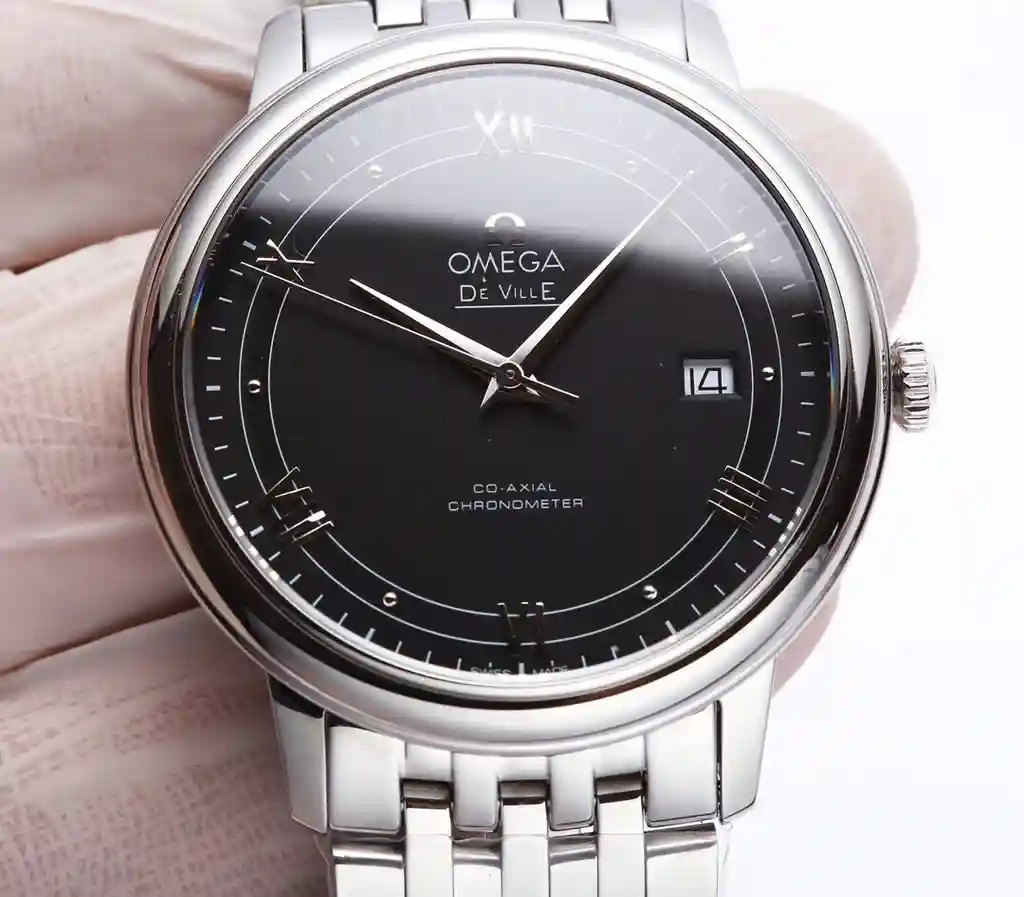 General Watches Omega Ou@mega watch men's watch with original fully automatic mechanical movement top 316 stainless steel case strap mineral super mirror diameter 40mm KK05350 1 view 7
