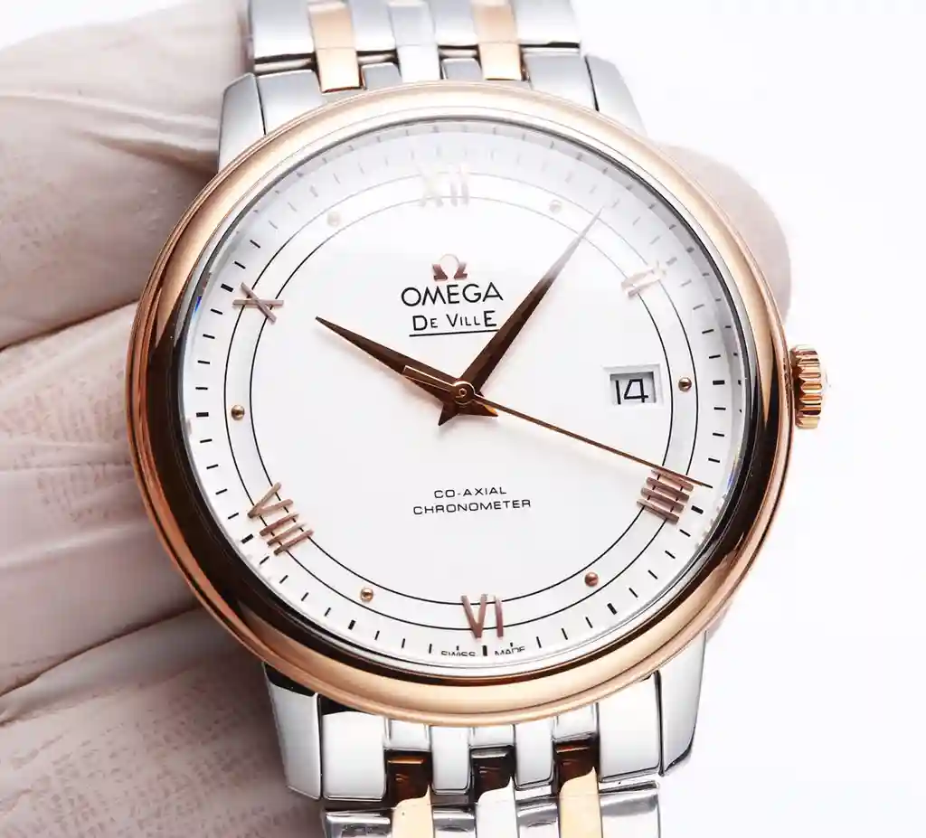 General Watches Omega Ou@mega watch men's watch with original fully automatic mechanical movement top 316 stainless steel case strap mineral super mirror diameter 40mm KK05350 1 view 9