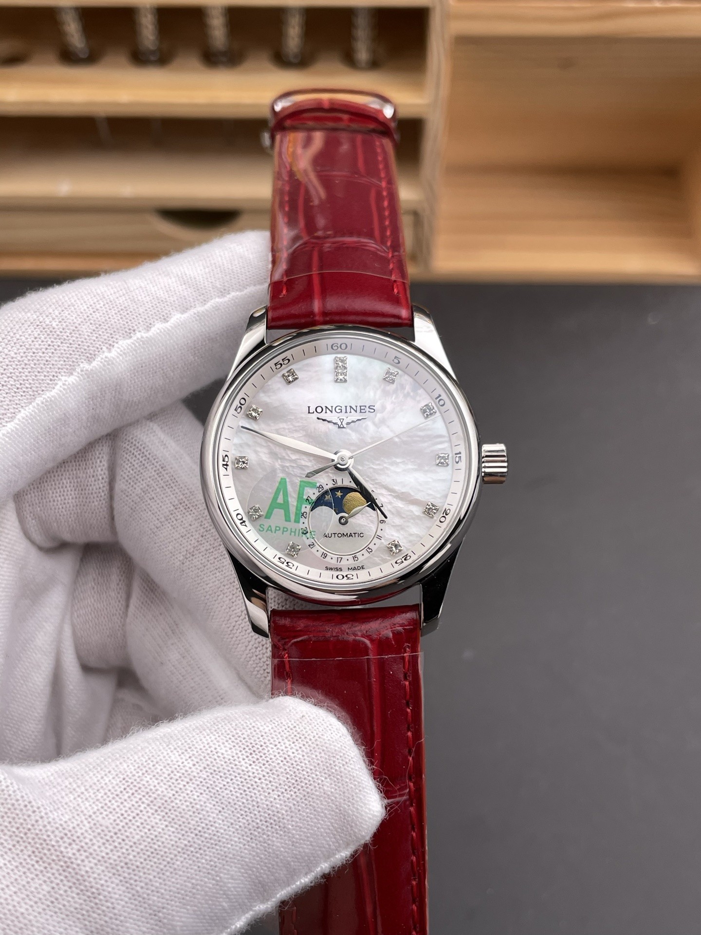 Longines Mother of Pearl Dial Watch view 1