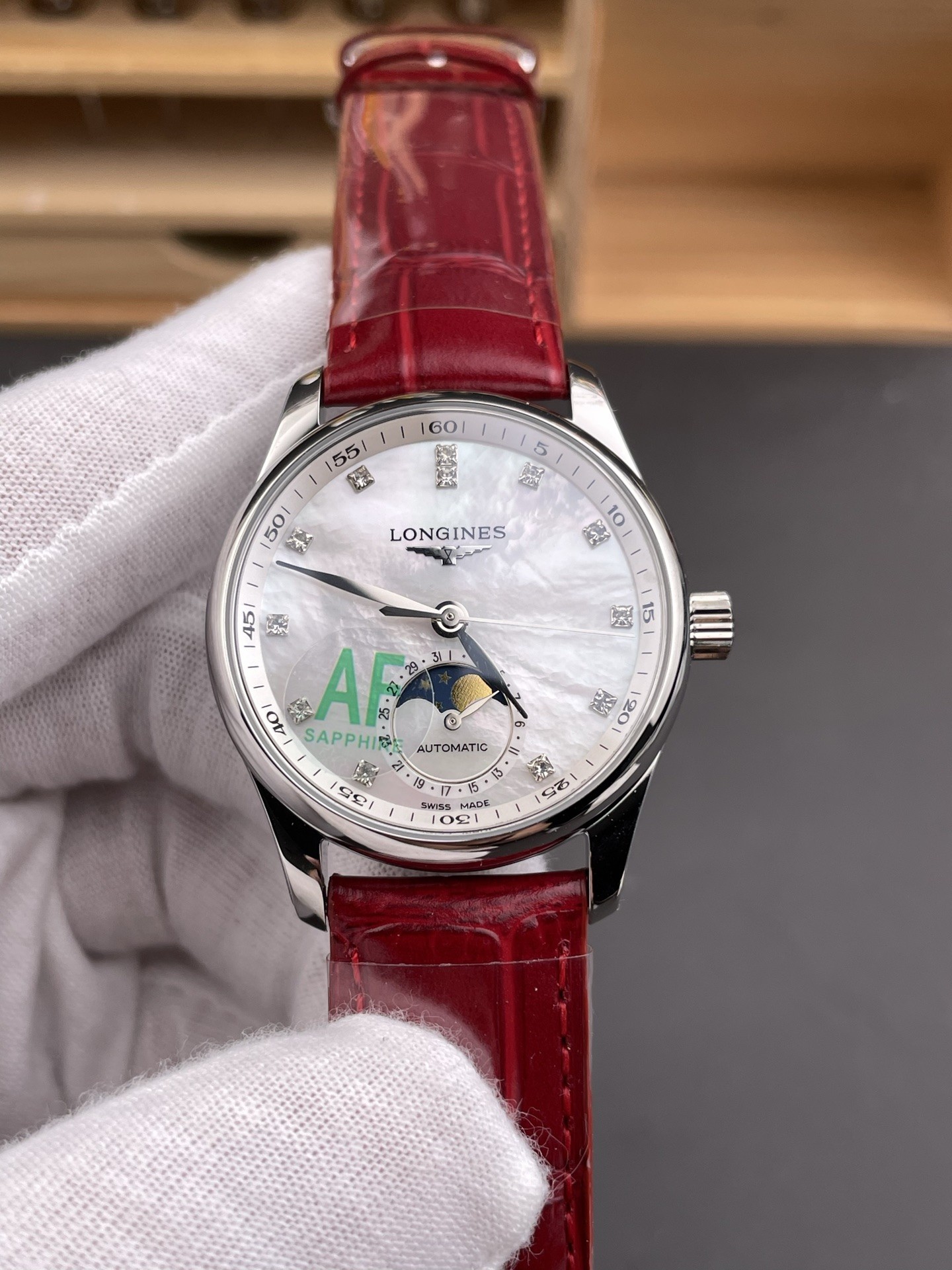 Longines Mother of Pearl Dial Watch view 2