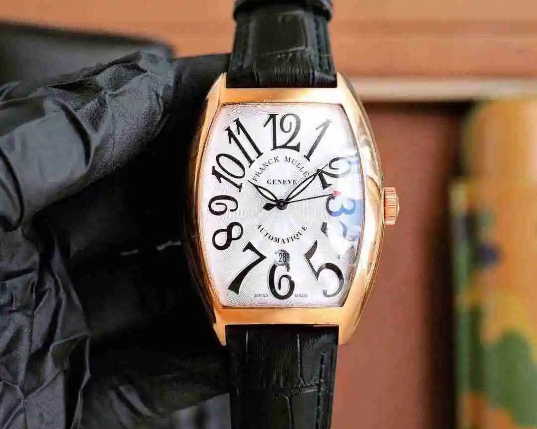 General Watches Franck Muller Frank Watch Men's Watch Paired with Original Fully Automatic Mechanical Movement Top Grade 316 Precision Steel Case with Mineral Super Strong Mirror Diameter 554213mm KK05250 1 view 2