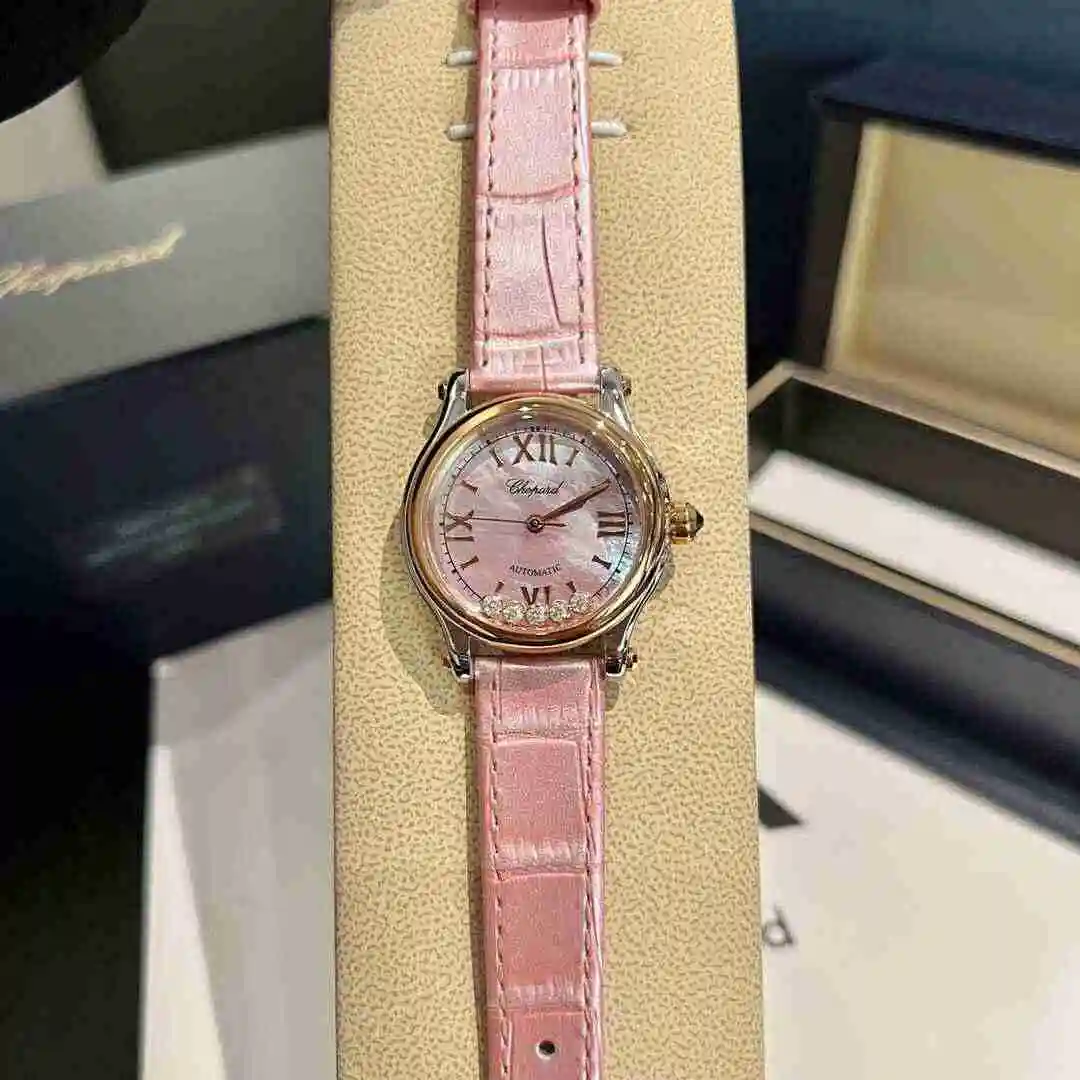 General Watches Chopard Chopin Watch Women's Watch Paired with Original Fully Automatic Mechanical Movement Top Grade 316 Precision Steel Case with Mineral Super Strong Mirror Diameter 33mm KK02650 view 6