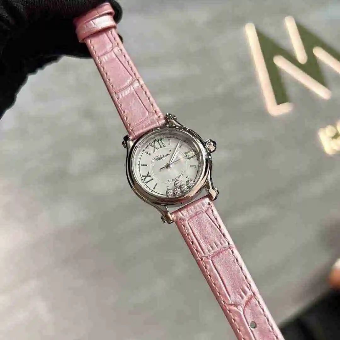 General Watches Chopard Chopin Watch Women's Watch Paired with Original Fully Automatic Mechanical Movement Top Grade 316 Precision Steel Case with Mineral Super Strong Mirror Diameter 33mm KK02650 view 7