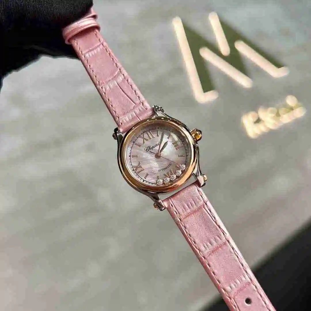 General Watches Chopard Chopin Watch Women's Watch Paired with Original Fully Automatic Mechanical Movement Top Grade 316 Precision Steel Case with Mineral Super Strong Mirror Diameter 33mm KK02650 view 8