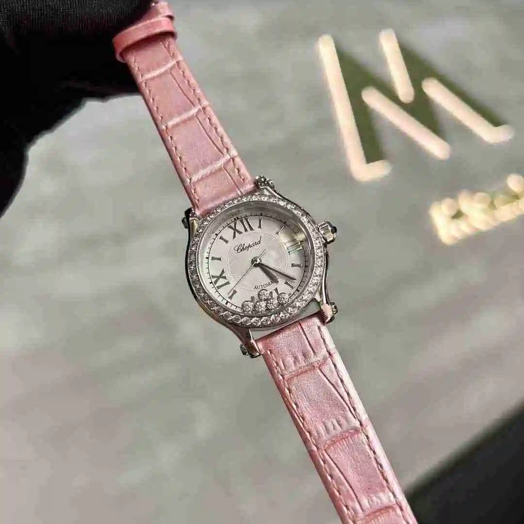 General Watches Chopard Chopin Watch Women's Watch Paired with Original Fully Automatic Mechanical Movement Top Grade 316 Precision Steel Case with Mineral Super Strong Mirror Diameter 33mm KK02650 view 9