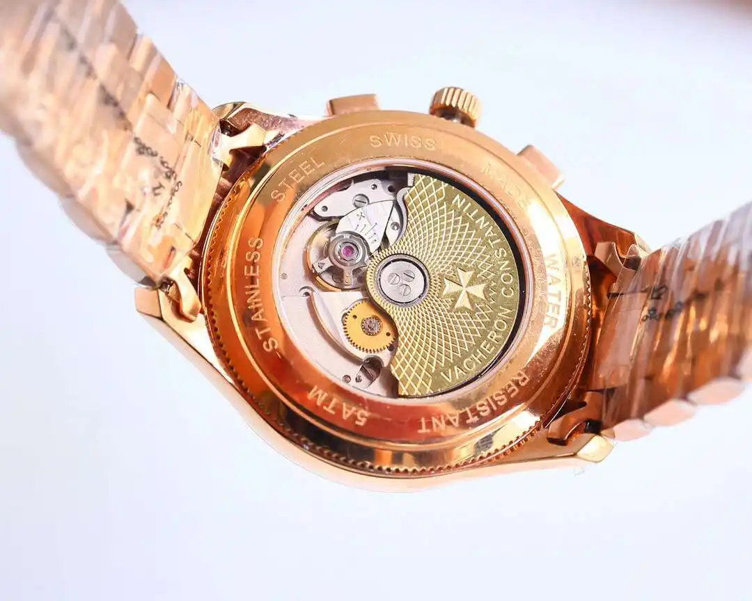 General Watches Vacheron Constantin Jiangshi@Denton Watch Men's watch with original fully automatic mechanical movement, top 316 stainless steel case and strap, mineral super mirror, diameter 40mm KK view 2