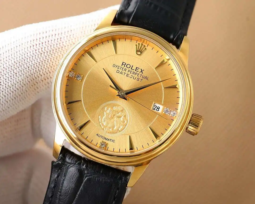 General Watches Watch Rolex men's watch with original fully automatic mechanical movement, top-grade 316 stainless steel case and strap, mineral super mirror, diameter 40mm KK05450 view 6