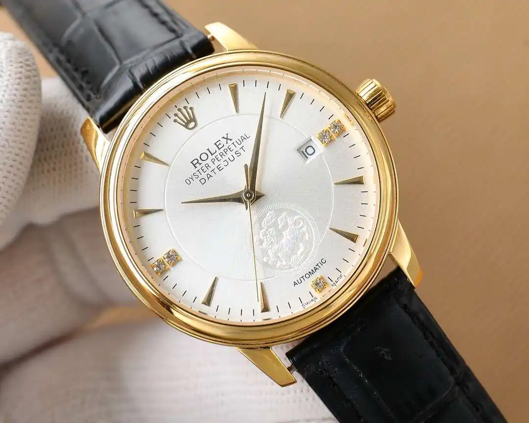 General Watches Watch Rolex men's watch with original fully automatic mechanical movement, top-grade 316 stainless steel case and strap, mineral super mirror, diameter 40mm KK05450 view 9