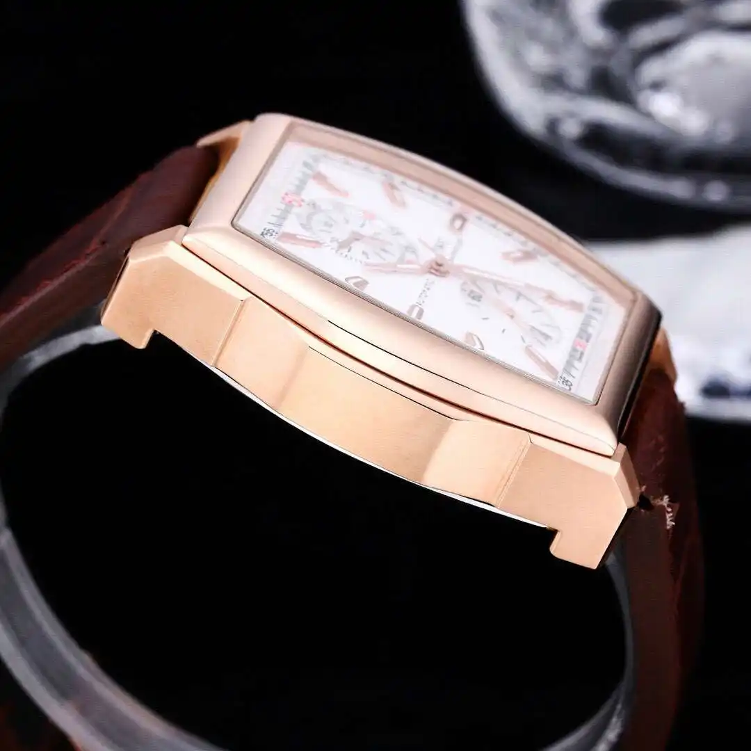 General Watches IWC men's watch with original fully automatic mechanical movement, top 316 stainless steel case and strap, mineral super mirror, diameter 43mm KK08500 4 view 4
