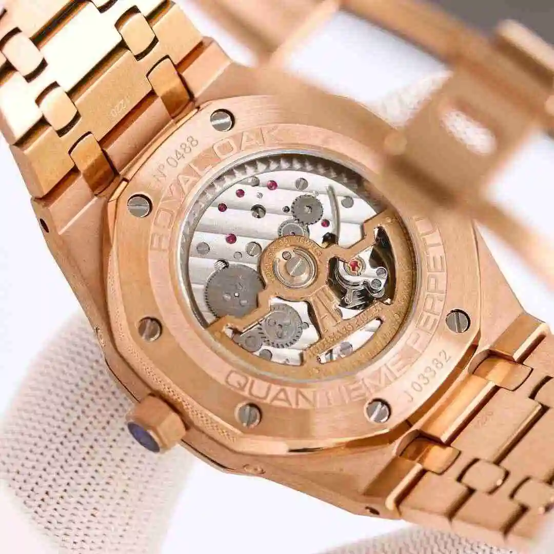 General Watches Audemars Piguet Aibi Watch Men's Watch Paired with Original Fully Automatic Mechanical Movement, Top Grade 316 Precision Steel Case with Mineral Super Strong Mirror Diameter 41mm KK view 3