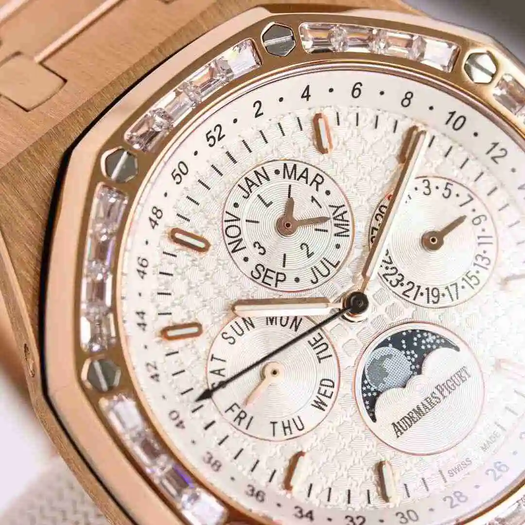 General Watches Audemars Piguet Aibi Watch Men's Watch Paired with Original Fully Automatic Mechanical Movement, Top Grade 316 Precision Steel Case with Mineral Super Strong Mirror Diameter 41mm KK view 7